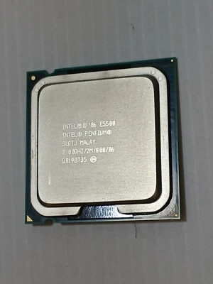 Intel Pentium E5500 SLGTHJ 2.80GHZ/2M/800/06 CPU processor - Image 1 of 2