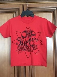 New Hurley Kids Red King Cobra Star Graphic Print T-Shirt Size Small - Picture 1 of 3