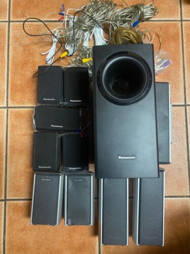 Sony Panasonic Boombox 2 sets of speakers