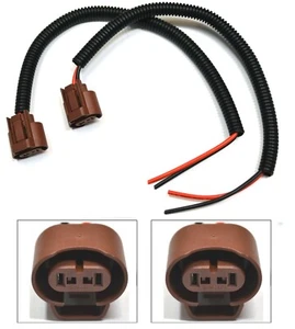 Extensión Alambre Coleta Femenino U 9006 HB4 Dos Arnés Cabeza Luz Bombilla Plug - Imagen 1 de 4