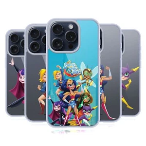 DC SUPER HERO GIRLS RENDERED CHARACTERS SOFT GEL CASE FOR APPLE iPHONE PHONES - Picture 1 of 8