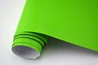 5,54€/m²  3D Carbon Folie grün blasenfrei 700 x 152cm Klebefolie Carbon Optik