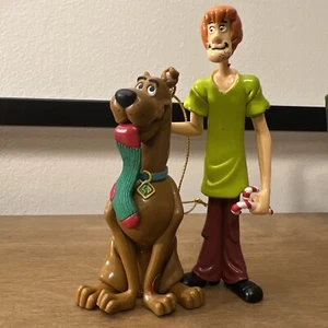 Scooby Doo & Shaggy Christmas Ornament Hanna-Barbera 2000 Candy Cane Stocking - Picture 1 of 6