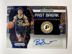 2023-24 Panini Prizm NBA Silver Disco AUTO Ben Sheppard Pacers RC - Picture 1 of 2