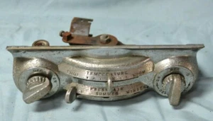 1951-1953 descongelador de carcasa de control de calentador interruptor de ventilación bisel - Imagen 1 de 8