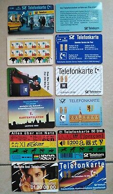 TK Telefonkarten Phonecard  Deutschland Telekom P Karten 6 Stück • 9.20€