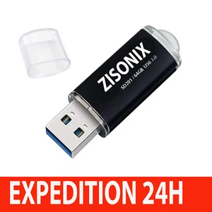 Clé USB 64 Go USB 2.0 Flash Drive Mémoire Stick Stockage Données USB 2.0 - Afbeelding 1 van 8