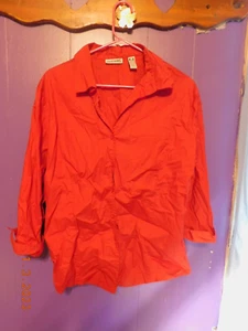 Marsh Landing Button up 3/4 Sleeve Blouse--Size XL - Picture 1 of 3