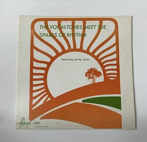 Vocaltones Meet The Sparks Of Rhythm APOLLO 1001 12" LP 33 RPM Record Rare B - Picture 1 of 3