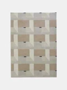 Hand-Tufted Wool Rugs – Cream Handmade Carpets for Bedroom & Aesthetic Living - Picture 1 of 6