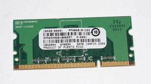 HP CB420AX/ CB420-60001||LASERJET P2015/P2055/P3005 32MB DDR2 144PIN RAM MEMORY - Afbeelding 1 van 2