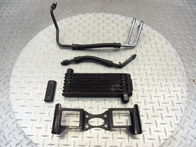 2005 05 Victory Touring OEM Oil Cooler Engine Fluid Cooling Guard Lot - Image 1 of 4