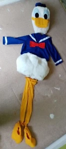 Vintage Donald Duck Disney Costume Halloween kids size 6/7. Used - Picture 1 of 11