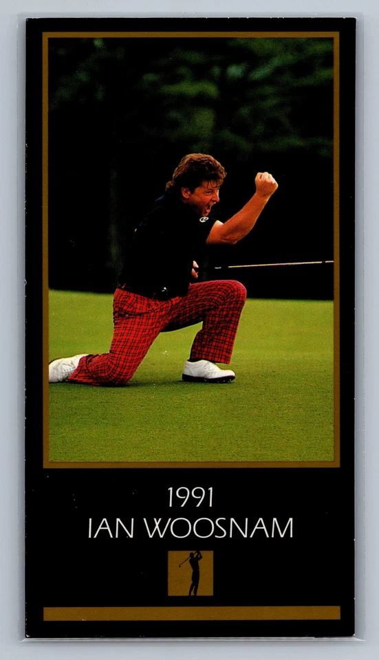 Ian Woosnam 1998 Grand Slam Ventures: The Masters Collection #1991 - Image 1 of 2