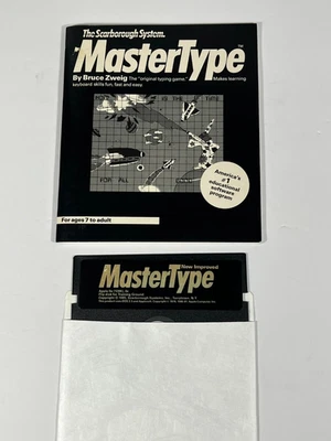 MASTERTYPE by the Scarborough System for Apple II Family - Learn to Type TESTED - Image 1 of 4
