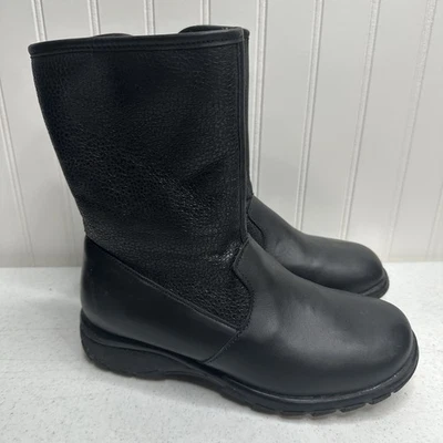 Calentadores de Puntera Botas Canadá Mujer 7M Negras Impermeables Piel Sintética Forradas Cuero Foto 1 de 4