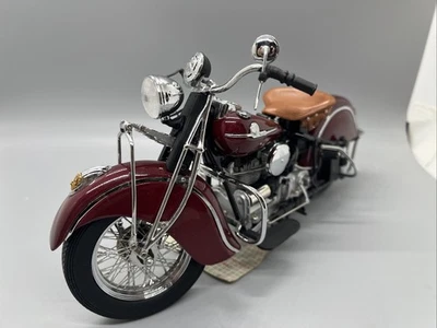 Franklin Mint Harley-Davidson 1942 Indian Motorcycle 442 1:10 Diecast Scale - Image 1 of 4