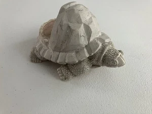 Fermaporta / decorazione fioriera tartaruga in ceramica  - Foto 1 di 8