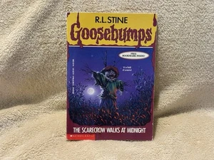 Goosebumps #20 The Scarecrow Walks At Midnight True 1st Print Bookmark Insert - Picture 1 of 10