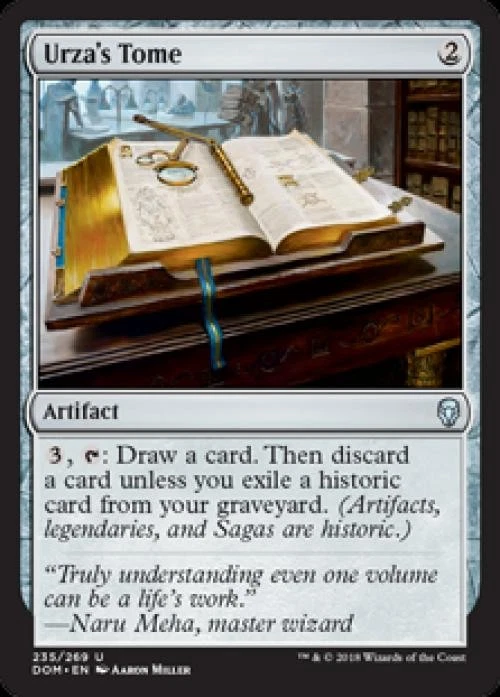 Urza's Tome -Foil Near Mint MTG Dominaria - Image 1 of 1