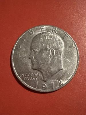 Moeda de dólar Eisenhower 1972 P - Imagem 1 de 2