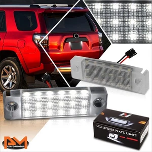 Nuvision White LED License Plate Lights for 96-22 4Runner/Sequoia/Land Cruiser - Picture 1 of 7