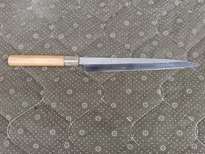 Yanagiba JN06Y2 High-Carbon Steel Japanese Chef's Kitchen  Knife 370 mm. - Picture 1 of 20
