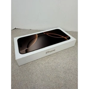 Apple iPhone 16 Pro Max Desert Titanium 256GB Empty Box Only - Zdjęcie 1 z 5