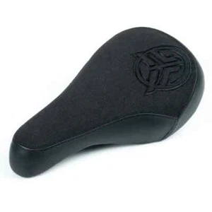 Federal Mid Stealth Logo Seat - Black Canvas Top With Faux Leather Panels - Picture 1 of 7