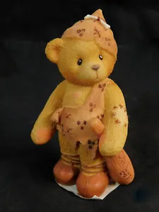 CHERISHED TEDDIES FIGURINE, "ME CAVEBEAR, YOU FRIEND" HUNTER 2005 NEW IN BOX - Picture 1 of 8