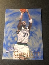 1998-99 Fleer Brilliants Blue Kevin Garnett #80B HOF