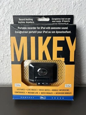 Blue Microphones Mikey Digital Condenser Wireless Consumer Microphone For Ipod - Image 1 of 2