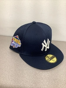 New York Yankees New Era 59FIFTY Blue Mesh 1999 World Series Hat Cap 7 1/8 New - Picture 1 of 5