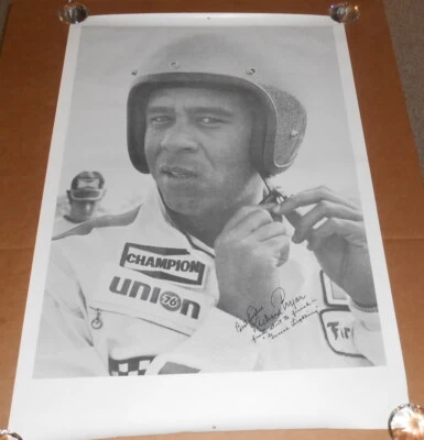 Richard Pryor Vintage Poster 41x22 LARGE Greased Lightening NASCAR RARE - Image 1 of 3