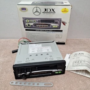 Vintage JDX Jet Dynamic Labs AM/FM Car Stereo Receiver With Cassette (K) - Picture 1 of 16
