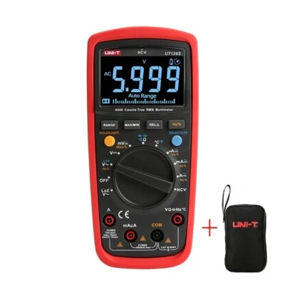 UNI-T UT139S True RMS Digital Multimeter AC DC Voltmeter ACV LoZ LPF Tester EBTN - Image 1 of 4
