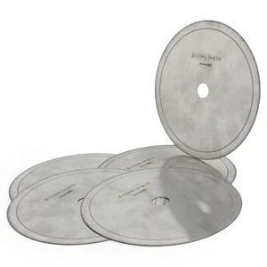 5Pcs 6" inch Super-Thin Arbor Hole 5/8" Rim 0.4 mm Diamond Lapidary Saw Blade - Picture 1 of 5