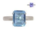 Lab Created Colorchange Alexandrite (lab.) 925 Silver Ring Jewelry S.8 Cr42094