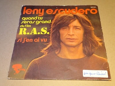 ★☆ Leny Escudero _ Quand Tu Seras Grand ☆★ 1971 ♪ 45T ♫ 121511 {VG+} ★ RARE ★ - Photo 1/4