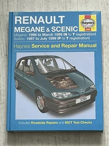 NEW - Haynes Manual 3395 - Renault Megane & Scenic, 1996 to 1999 - Picture 1 of 1