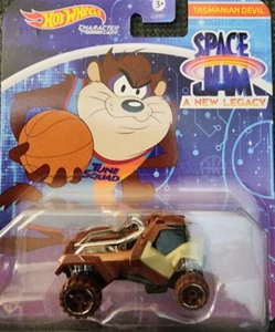 HOTWHEELS Character Car Diecast - SPACE JAM Looney Tunes WB - TASMANIAN DEVIL - Picture 1 of 2