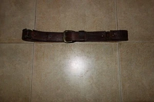 Dsquared² Runway SAIL Metal Signature Leather Belt Cintura M SS/07, THE RAREST - Foto 1 di 12