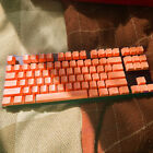 104pcs Universal Mechanical Keyboard Keycap PC Bakclit Key Cap Set (Orange)