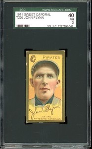 1911 T205 Gold Border Tobacco John Flynn SGC 3
