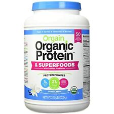 Proteína orgánico orgain y súper alimentos, 2.70 libras