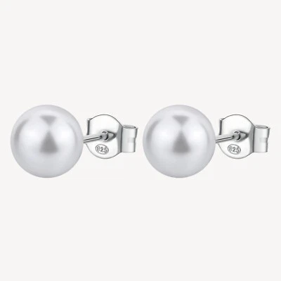 BROSWAY FANCY ORECCHINI A LOBO BOCCOLA CON PERLE  IN ARGENTO 925 FIW143 - Immagine 1 di 4