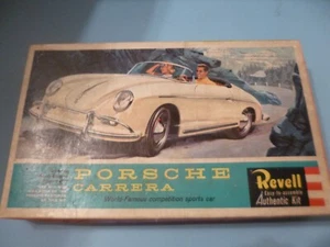 GEBAUTER VINTAGE REVELL 1/25 PORSCHE CARRERA #H-1219 BAUJAHR 1960 - Bild 1 von 12