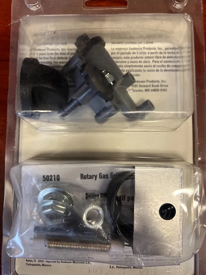 Kit de encendido giratorio universal para parrilla de gas Sunbeam caja colectora sonda de alambre 50210 ** Foto 1 de 1