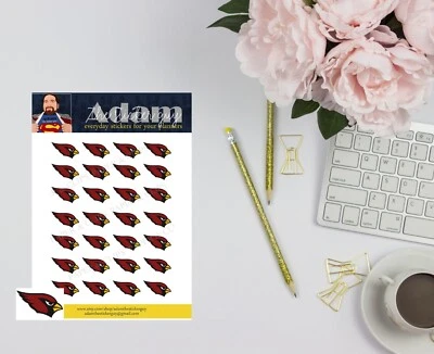 Arizona Cardinals Planner Stickers - Image 1 of 2