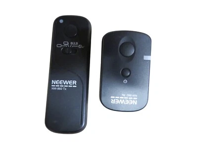 Neewer DSLR Camera Shutter Release Wireless Remote Control 2.4G 16CH for Nikon - Image 1 of 4